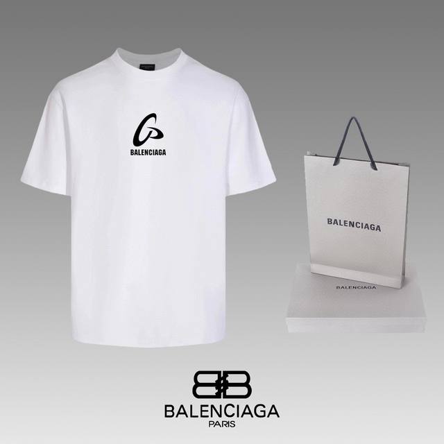 全年不下架 Balenciaga 巴黎世家 24Ss 经典t恤短袖 不需要所谓烂大街的华丽文案 主打品质 - 面料经过2次高温缩水固色 不变形不缩水不起球 -正