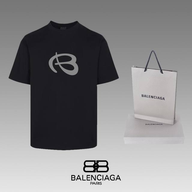 全年不下架 Balenciaga 巴黎世家 24Ss 经典t恤短袖 不需要所谓烂大街的华丽文案 主打品质 - 面料经过2次高温缩水固色 不变形不缩水不起球 -正