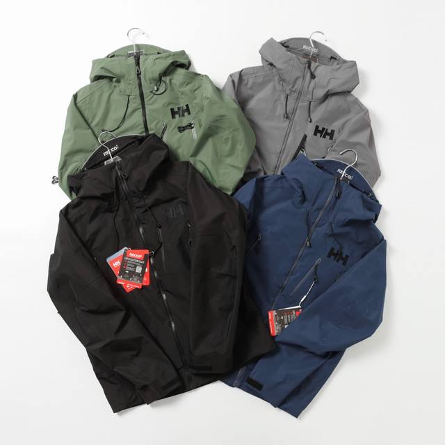 Hellyhansen Odin奥丁 Hh海丽汉森经典全天候户外防水登山服硬壳连帽冲锋衣 Odin 9 Worlds 3.0男女同款 Helly Techpro