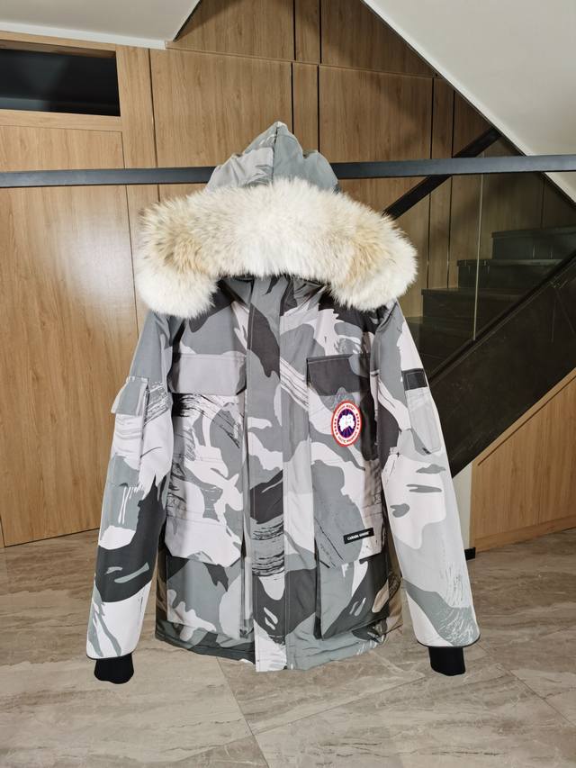 Canada Goose｜加拿大鹅expedition 派克大衣｜经典升级 新08款 颜色：石墨灰、米白色、黑色、粉色、藏青色、天蓝色、红色、大白、天青色、灰迷