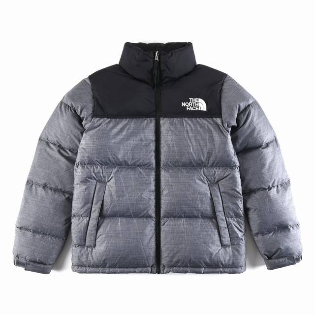 The North Face 北面 1996 金属灰羽绒服 #男女同款#最高版本 美国原厂原版数据开版，比例协调、宽松、保暖、时尚！650蓬 全新进口百灵达绣花