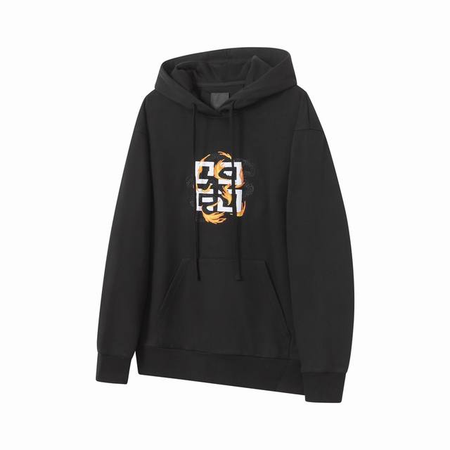 C04 Givenchy 纪梵希 龙年限定4G刺绣卫衣 开模定制五金、辅料对位细节完美还原。胸前高密度刺绣搭配龙年图案非常有感觉男女同款 尺码 Xs S M L