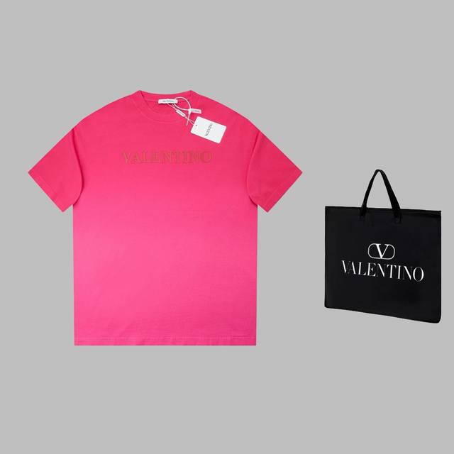 可配手提袋5 华伦天奴 Valentino 25Ss早春新款 厚板字母短袖 轻奢主义 男女日常通勤穿搭必备单品 正确版本 欢迎对比 详细特征 280克100%