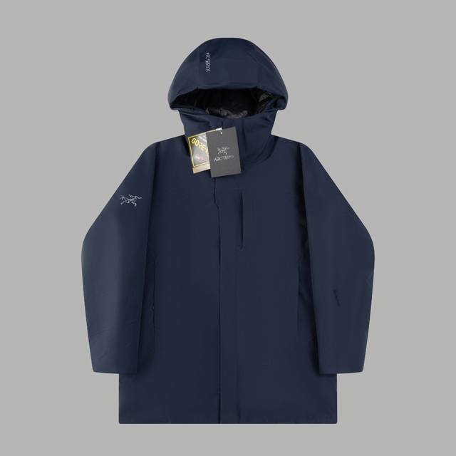 顶级版本 区别通货 - 始祖鸟arcteryx Therme Parka 中长款派克羽绒服外套 - 颜色：图片色 - 尺码：M-Xxl - 辅料: 全套定制辅料