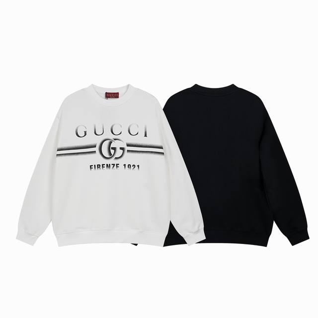 款号：719， Gucci新品！2024秋冬系列高克重卫衣 选用客供定制针织100%纯棉面打造,面料手感细腻，厚实有质感的纯棉布 高密度的机织工艺，如棉絮般柔紧