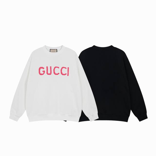 款号：718， Gucci新品！2024秋冬系列高克重卫衣 选用客供定制针织100%纯棉面打造,面料手感细腻，厚实有质感的纯棉布 高密度的机织工艺，如棉絮般柔紧