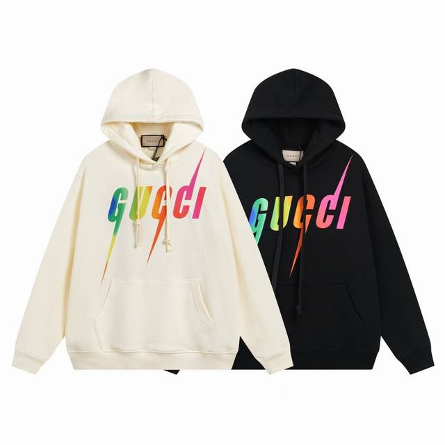 款号：620， Gucci新品！2024秋冬系列高克重卫衣 选用客供定制针织100%纯棉面打造,面料手感细腻，厚实有质感的纯棉布 高密度的机织工艺，如棉絮般柔紧