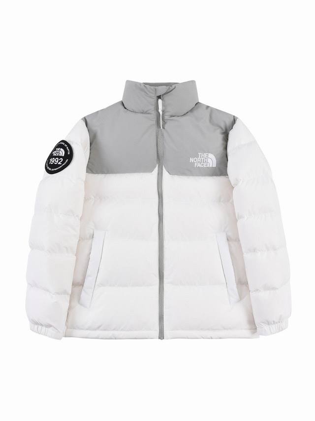 Nfc芯片版本 The North Face 北面 1992 北面云朵印花黑色羽绒服 #男女同款#最高版本 美国原厂原版数据开版，比例协调、宽松、保暖、时尚！6