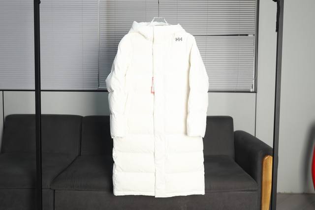 独家上 Helly Hansen Hh 冬季新品 男女款 长款保暖户外防寒羽绒服！ 客供防水防风防钻绒 100%聚酯 外面料，质地扎实缜密，哑光质地，面料自然挺