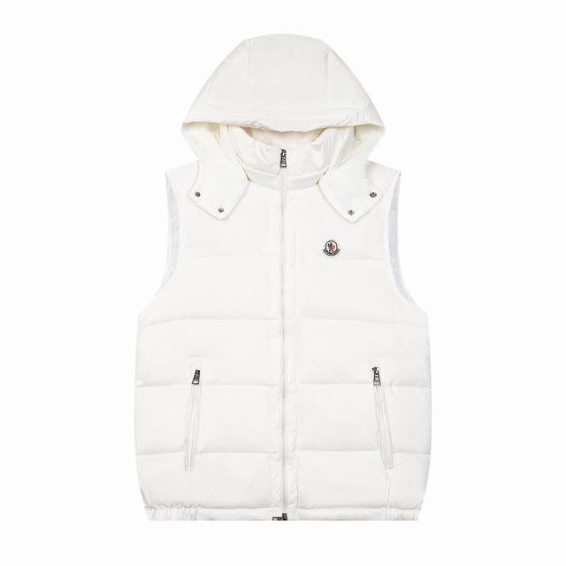 款号：1F69 支持nfc 蒙口玛雅系 Moncler Bormes Fw22 Bormes系列徽标 Logo连帽 羽绒马甲 蒙口超级爆款 两面穿百搭款立领羽绒