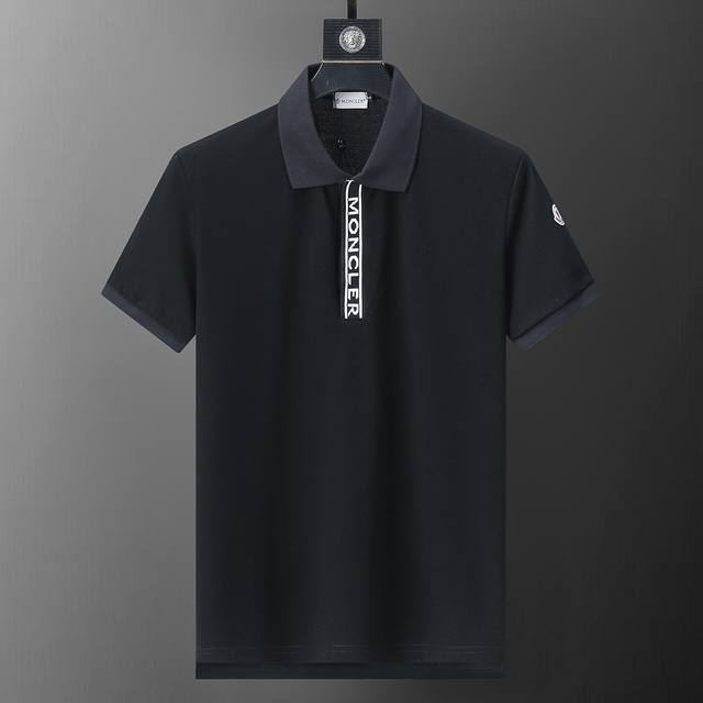 新款高品质翻领polo衫，金属logo扣子，做工精致，官网同步，时尚百搭m-3Xl