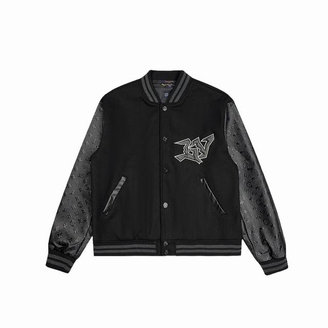 Fw22 Louis Vuitton 路易威登走秀款暗黑小丑恶魔刺绣棒球服外套 实拍图 顶级版本 随意对比市面任意版本 Lv官方走秀款 市场独家版本 独家供应