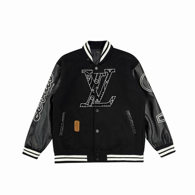 Fw22 Louis Vuitton 路易威登走秀款Nba联名刺绣篮球棒球服外套 实拍图 顶级版本 随意对比市面任意版本 Lv官方走秀款 市场独家版本 独家供应