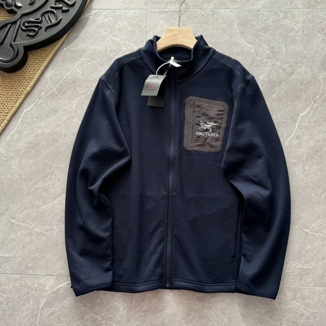 发 M-2Xl 新款，男士Kyanite Lt Jacket轻量抓绒半拉链外套，多功能，轻量级微绒夹克外套，春秋外套穿 冬季可以做内搭 夏季空调房 可以外套、设