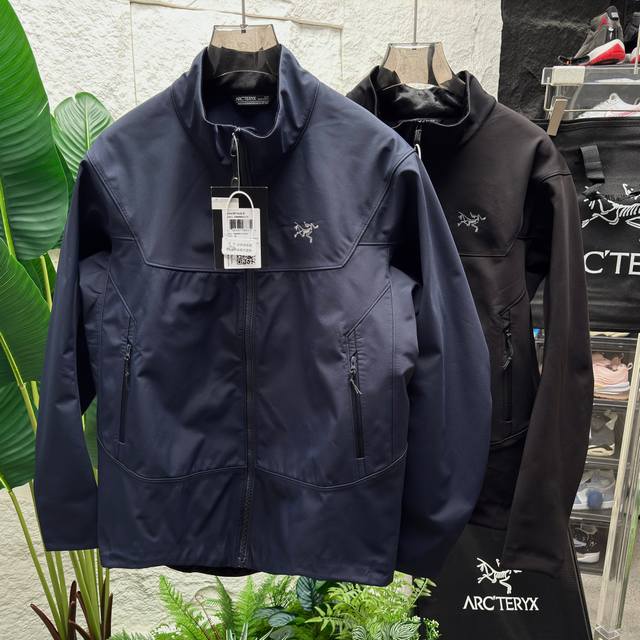 代购级 Arc'teryx Gamma Jacket男女同款软壳始祖鸟立领防风冲锋衣 100％放心出门 随意进出任何潮流场合户外全天候系列 Essentials