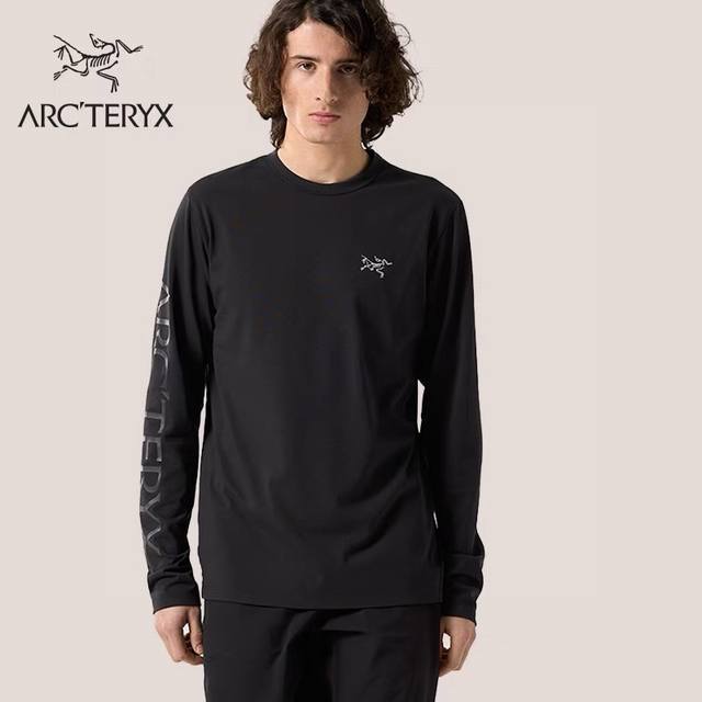 顶尖现货 Arc‘Teryx 始祖鸟新款男士早秋棉质长袖T恤打底衫 秋季新款，专柜同步在售！面料柔软细腻光滑有质感，舒适性很好、手感极好，重点是很亲肤，非常细腻