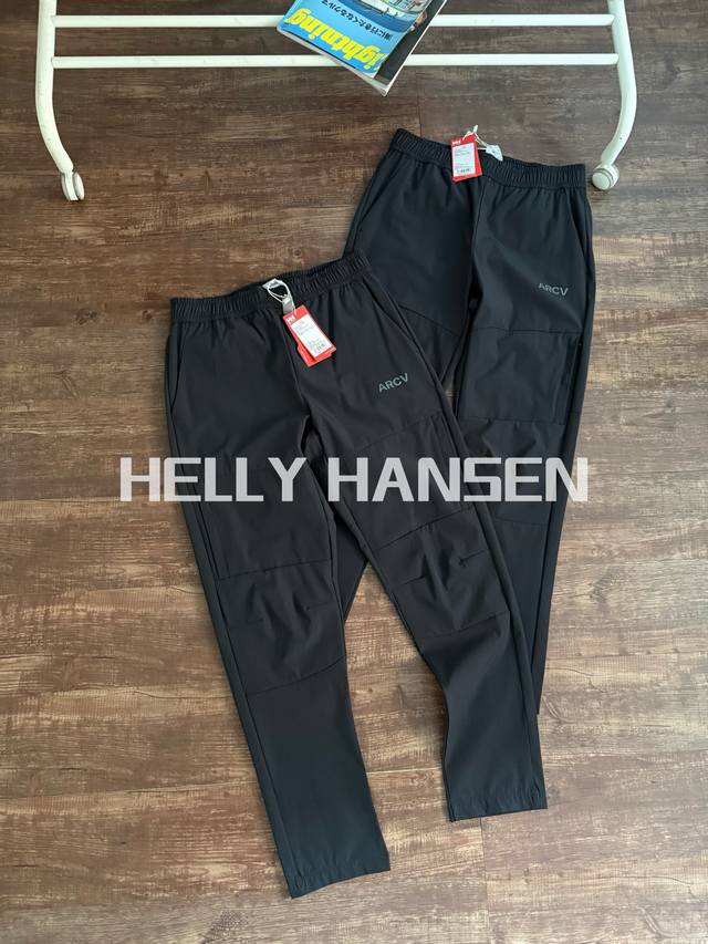 Helly Hansen Hh 春夏新款男户外都市休闲防晒弹力立体版型梭织长裤 3D版型多片立体裁剪 提高活动舒适度 腰头松紧带设计方便日常穿脱 隐形拉链设计简