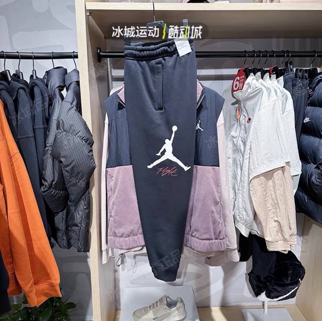 特价 黑色码全多！灰Xxl15 适合当季！ 纯原版本！加绒加厚！ Fd7346！ Air Jordan Essentials Logo Jumpmen系列！ 飞