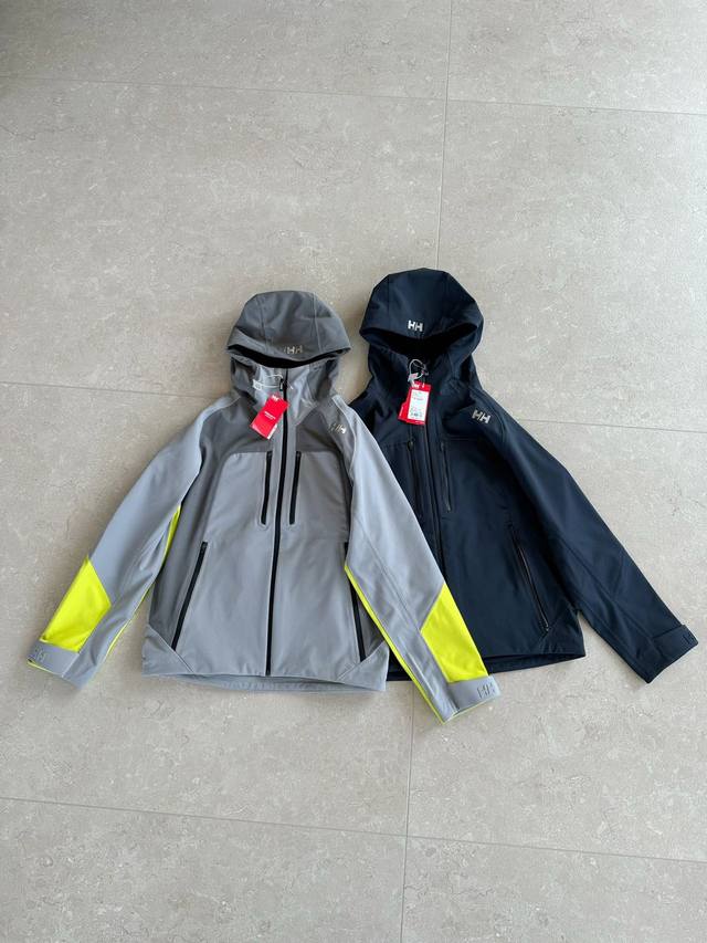 爆款爆款 全压胶 软壳衣 Helly Hansen Hh情侣款 秋冬新品户外防泼水 防风 仿撕裂 防泼水