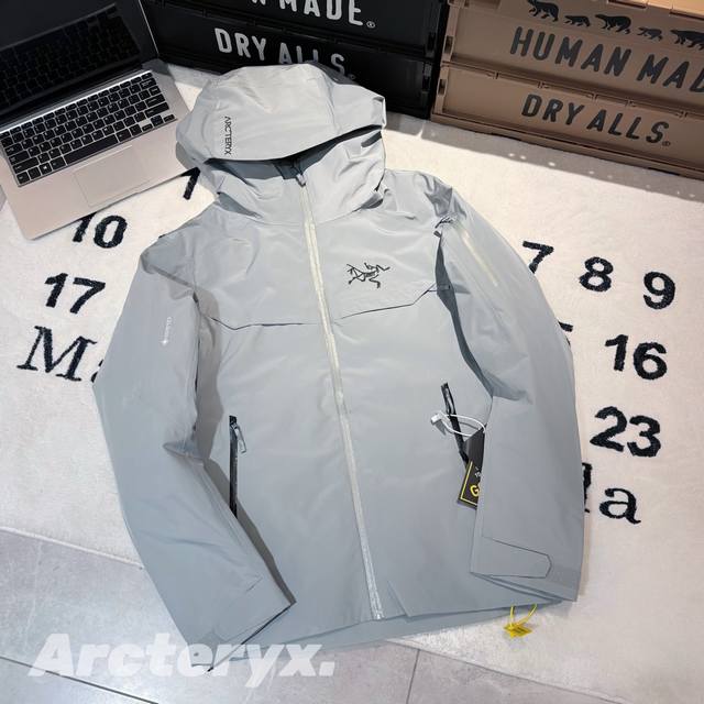 Arc Teryx Macai Lt Gore-Tex Jacket-Men's始祖鸟户外防水硬壳连帽拉链买菜羽绒服滑雪服26452 男女同款 -面料：原版一比