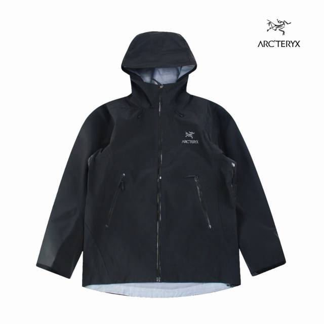 最高版本随意对比 Arc‘Teryx Beta Lt Gore-Tex Jacket-Men's始祖鸟户外防水硬壳冲锋衣机能风拉链夹克 系列连帽城市户外轻量化