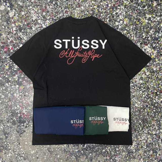 斯图西Stussy 圆筒240Gtee S M L Xl Xxl