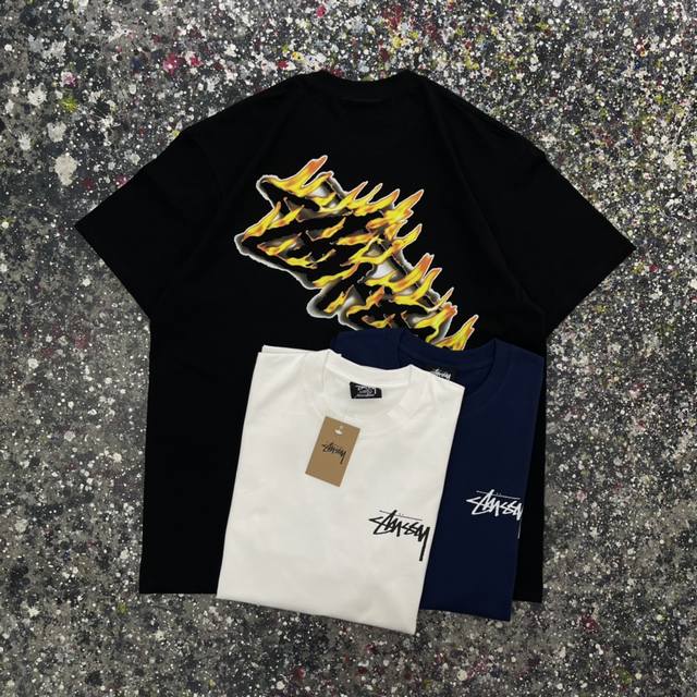 斯图西Stussy 圆筒240Gtee 码数：S M L Xl Xxl