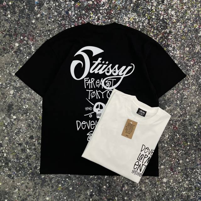 斯图西Stussy 圆筒240Gtee 码数：S M L Xl Xxl