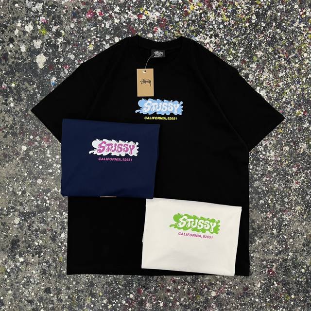 斯图西Stussy 圆筒240Gtee 码数：S M L Xl Xxl