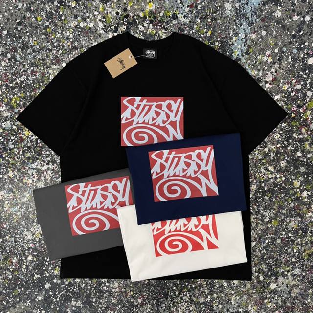 斯图西Stussy 圆筒240Gtee 码数：S M L Xl Xxl