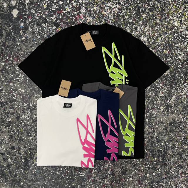 斯图西Stussy 圆筒240Gtee 码数：S M L Xl Xxl