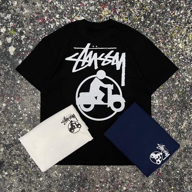 斯图西Stussy 圆筒240Gtee 码数：S M L Xl Xxl